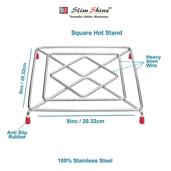 Square Hot Stand Pack 4